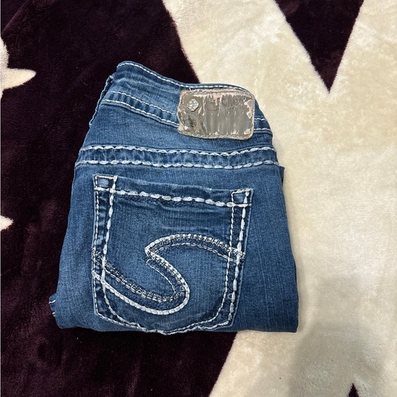 🆕 Silver jeans suki mid Capri jeans size 27 - Picture 1 of 5